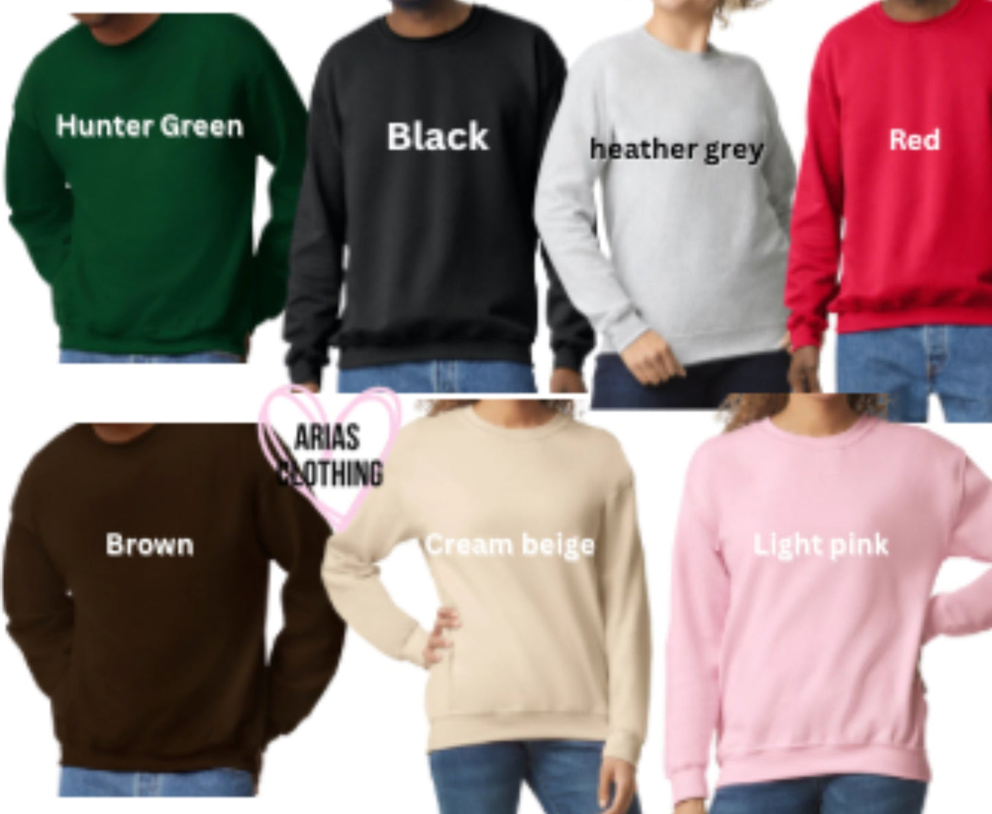 Teacher Embroidered Crewneck