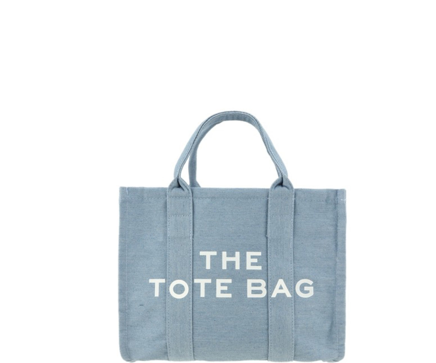 Bianca tote bag ( pink & Jean blue)