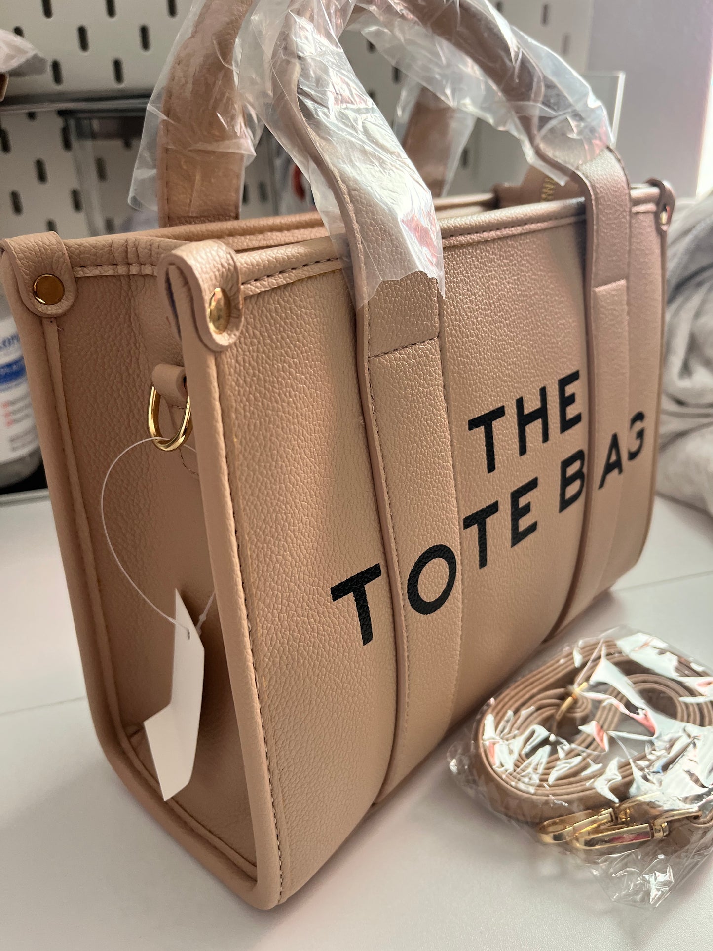 Bianca Leather Tote Bag ( TAUPE, CHOCOLATE BROWN, BLACK)