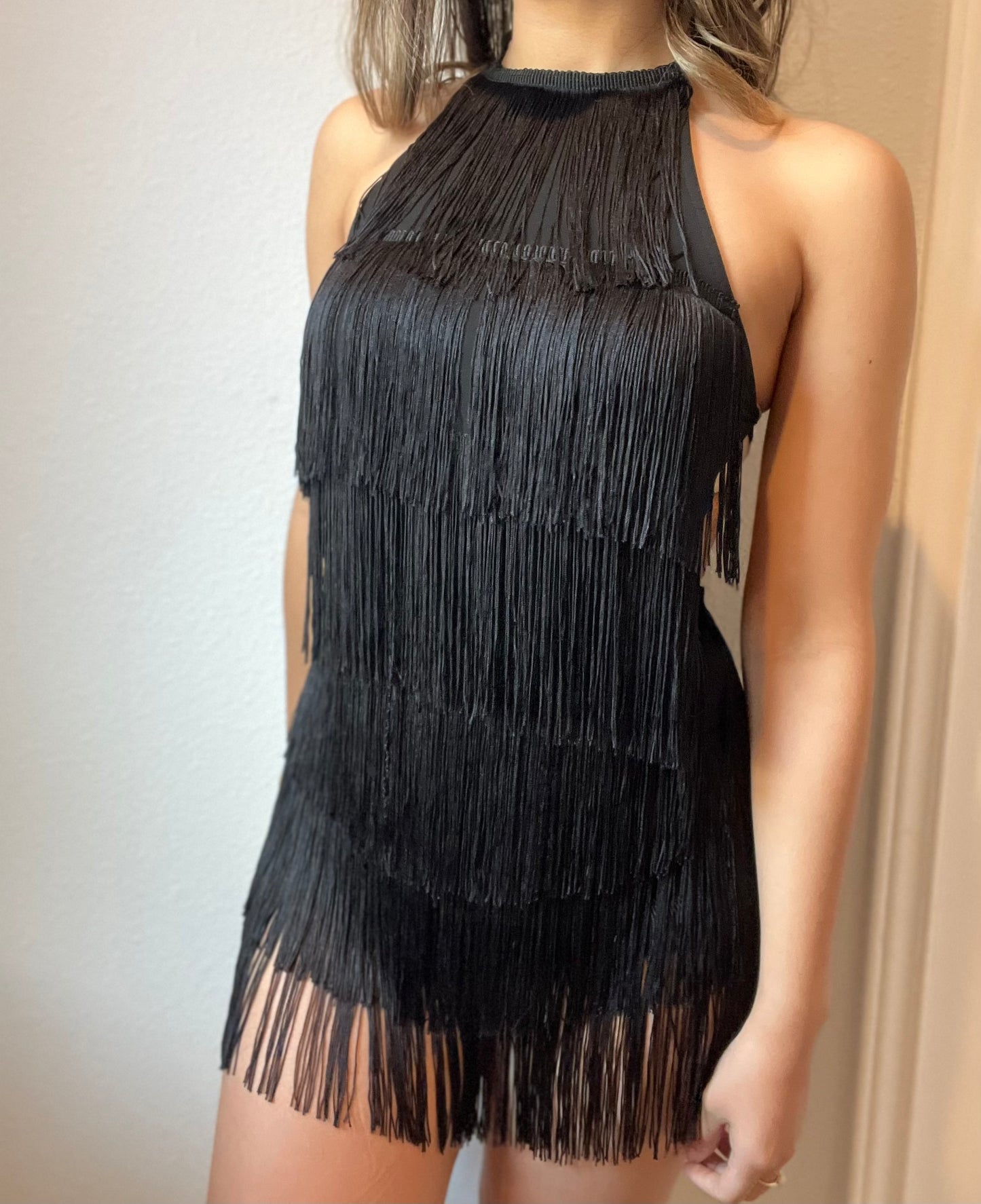 Fina Fringe Romper