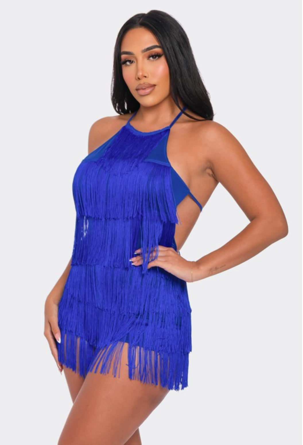Vanessa Fringe Romper