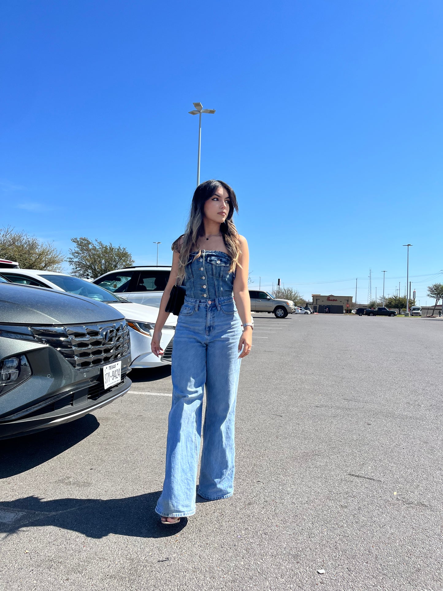 Chloe Denim Top