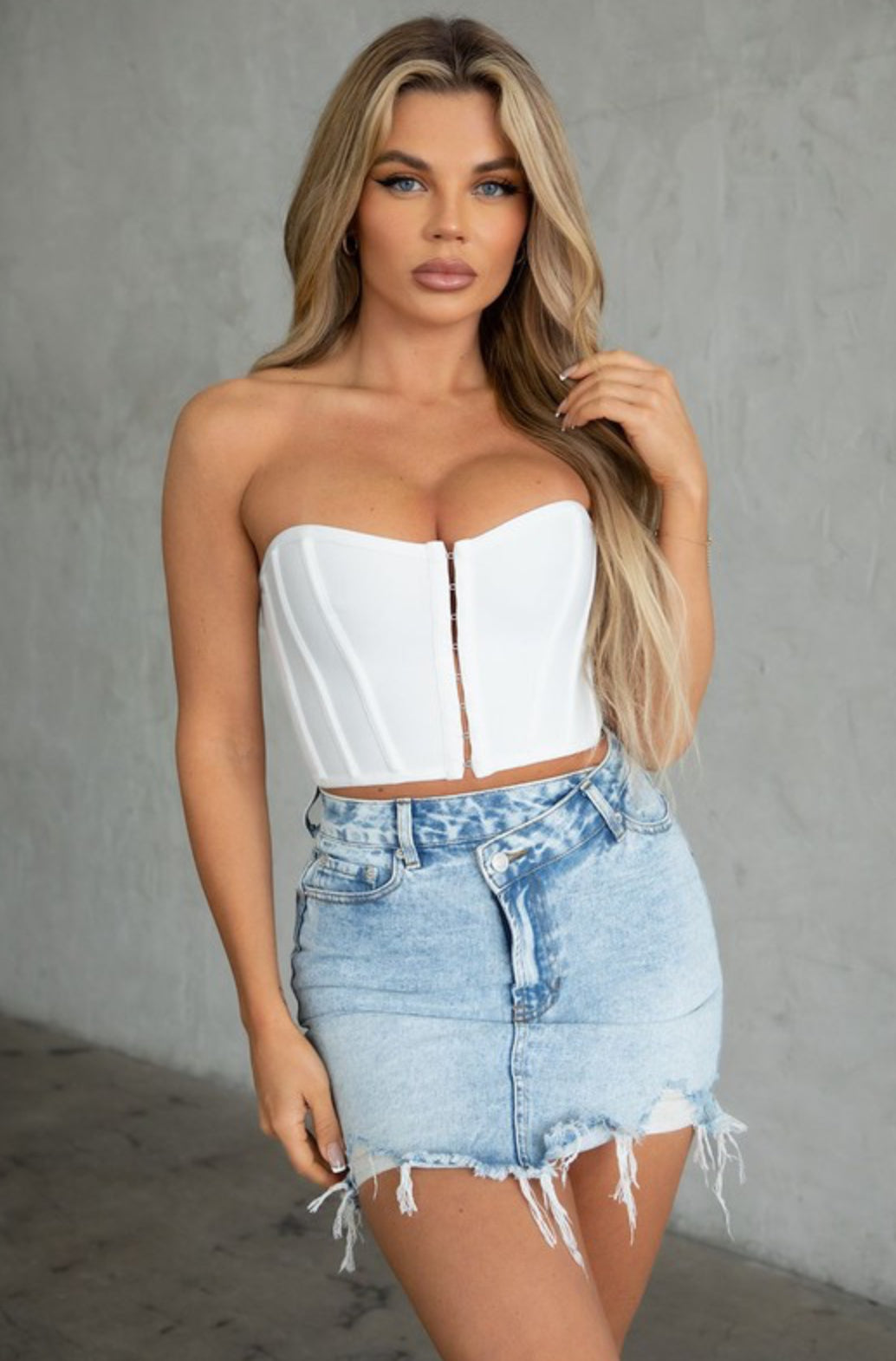 Emily Denim Skirt