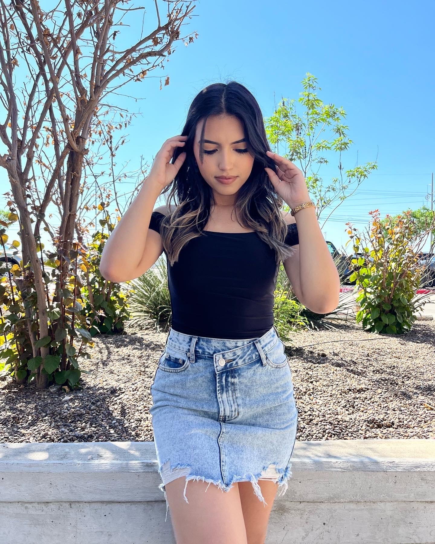 Emily Denim Skirt
