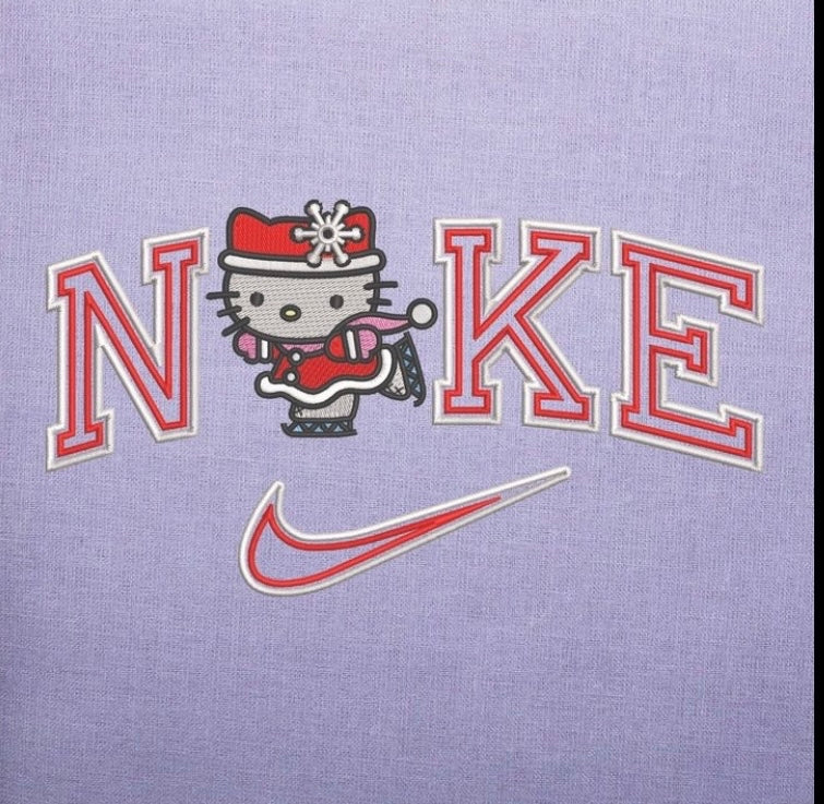 Hello Kitty Ice Skating Crewneck