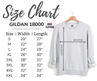 Valentines Hearts Embroidered Crewneck