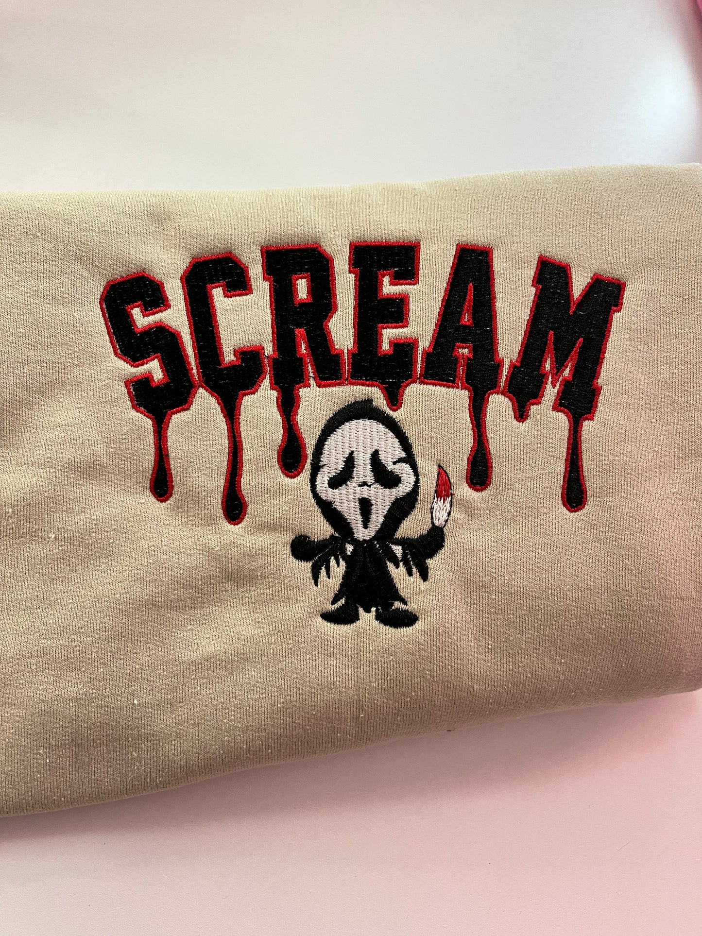 Scream Crewneck Sweater