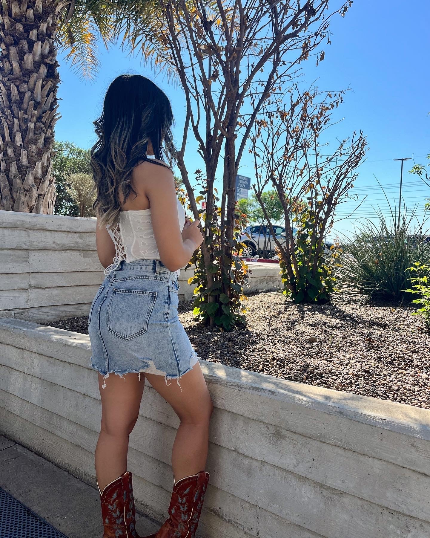 Emily Denim Skirt