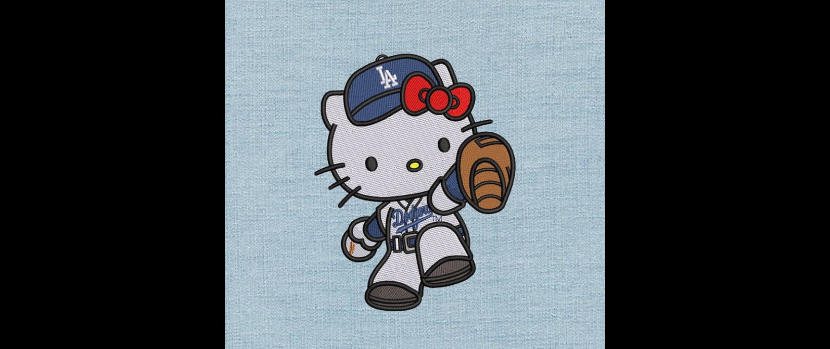 Dodgers Hello Kitty ￼2 – AriasClothing