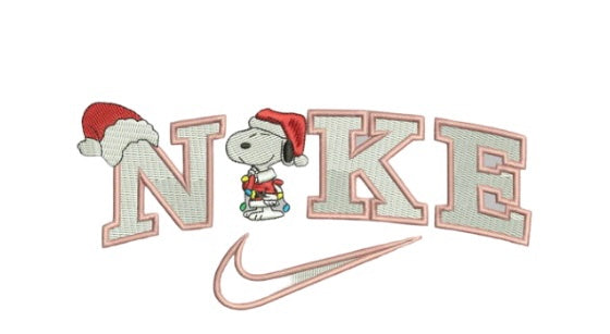 Snoopy Pink Christmas Crewneck