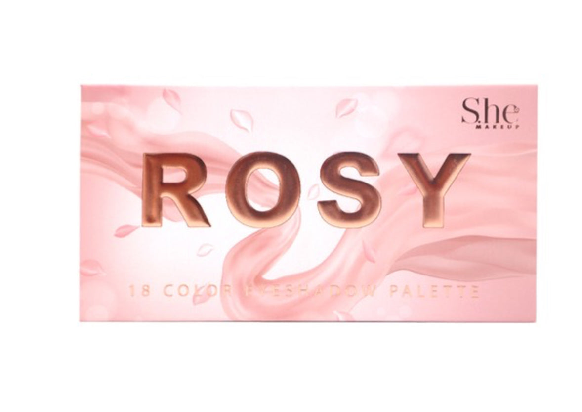 Rosy eyeshadow palette