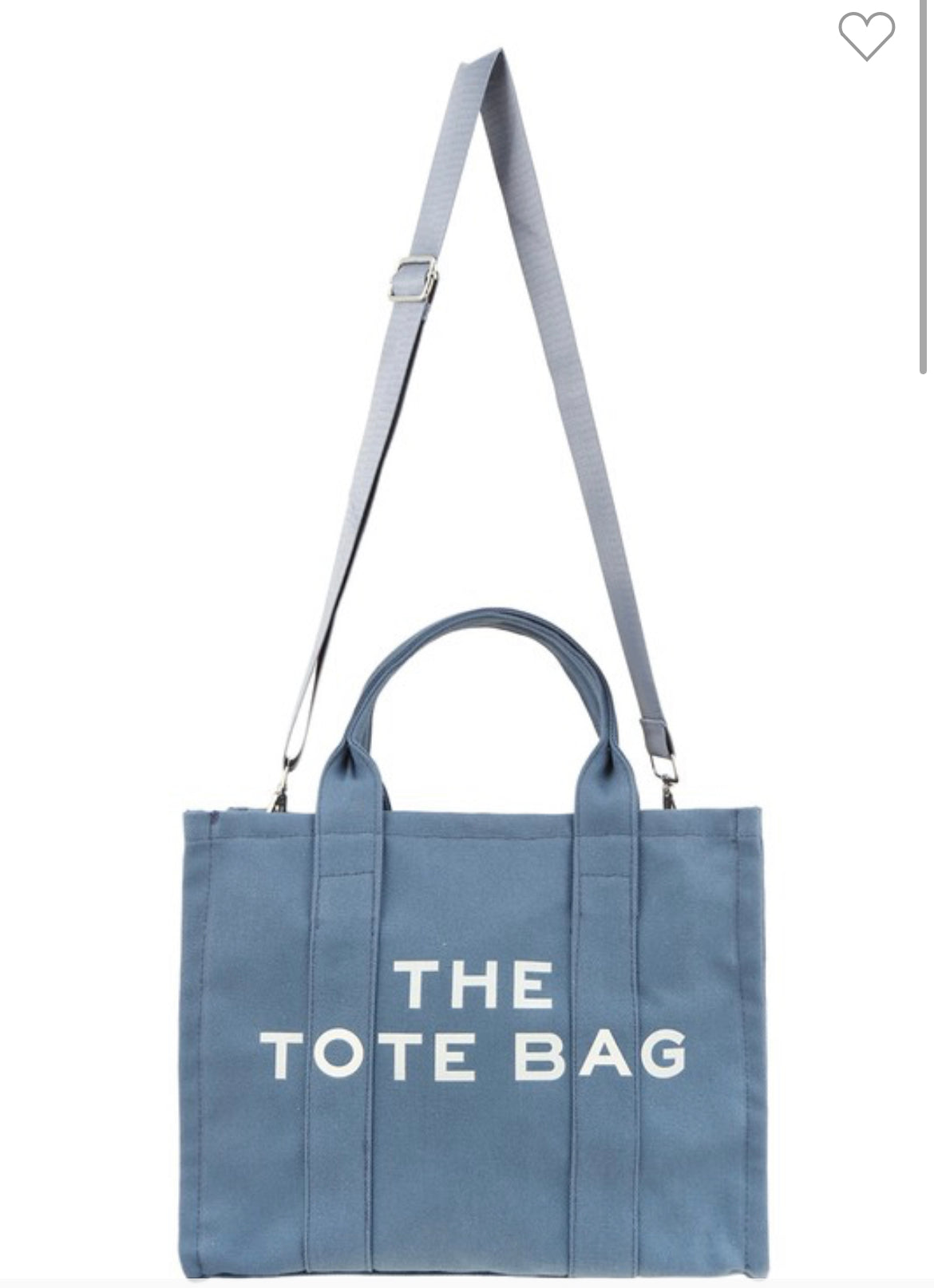 Bianca Tote Bag - Denim Blue