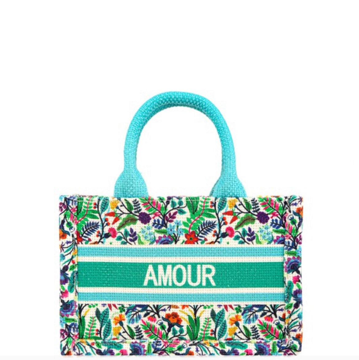 Mia Small Tote Bag- Green