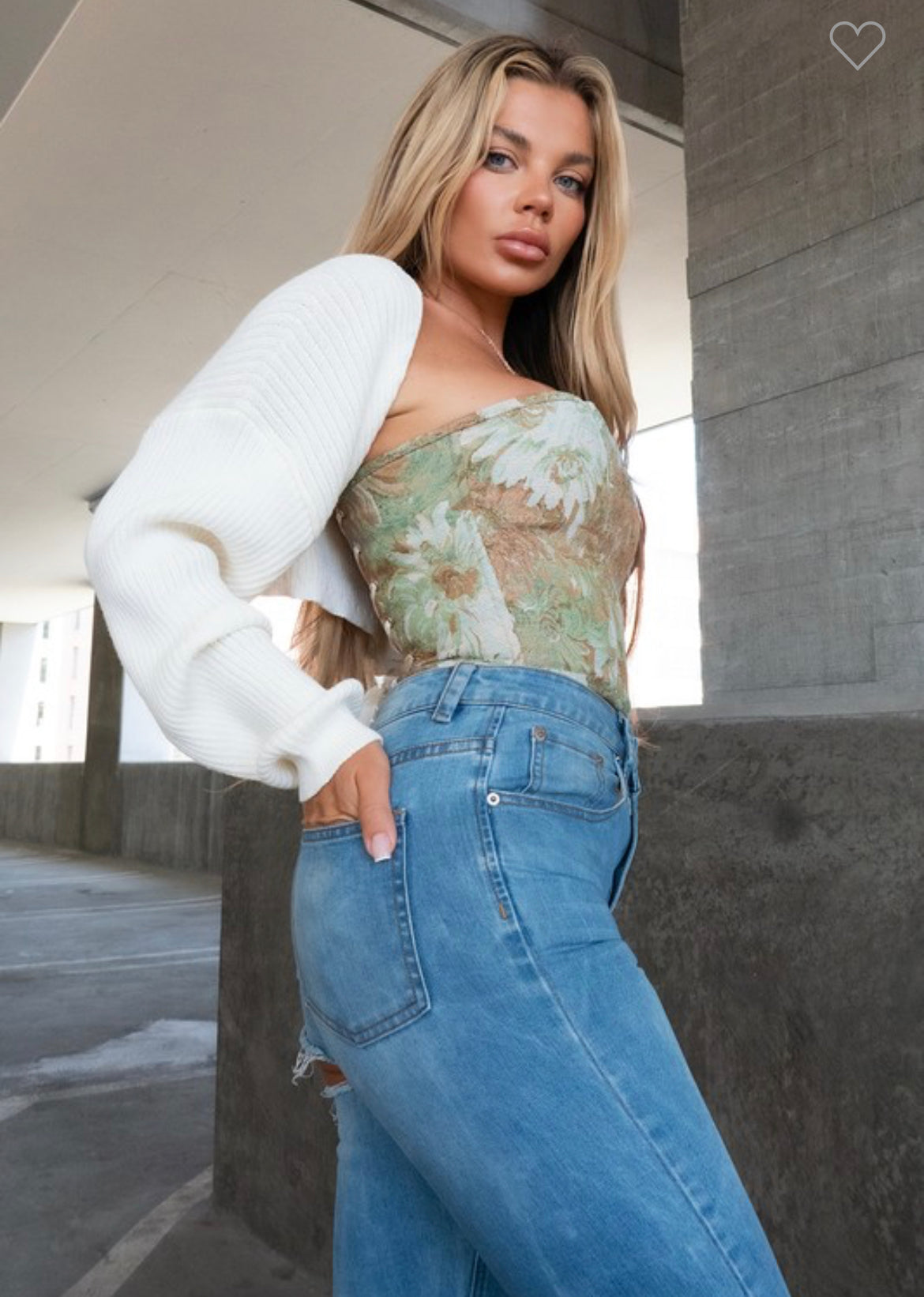 Emilee Bolero - White