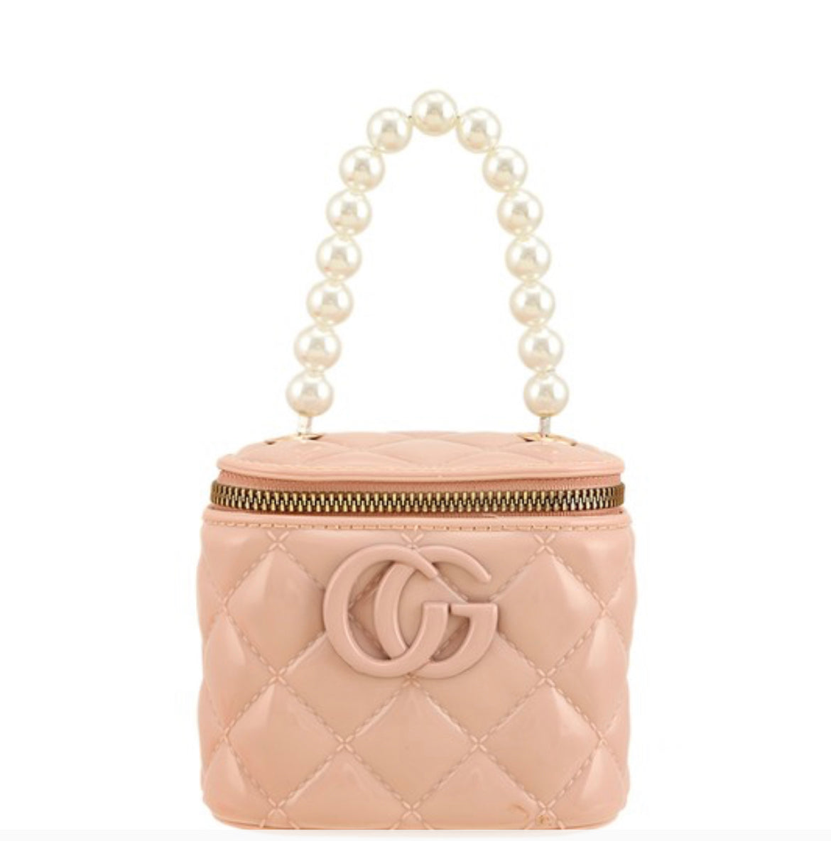 Olivia Bucket Bag - Nude