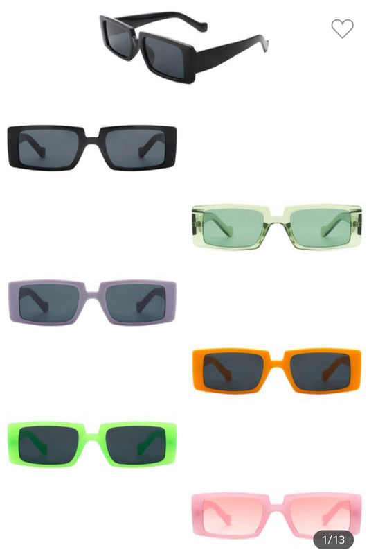 Teenage Dream Rectangle Sunglasses