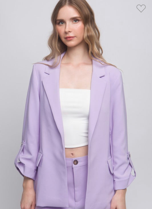 Always Busy Blazer - Lavender