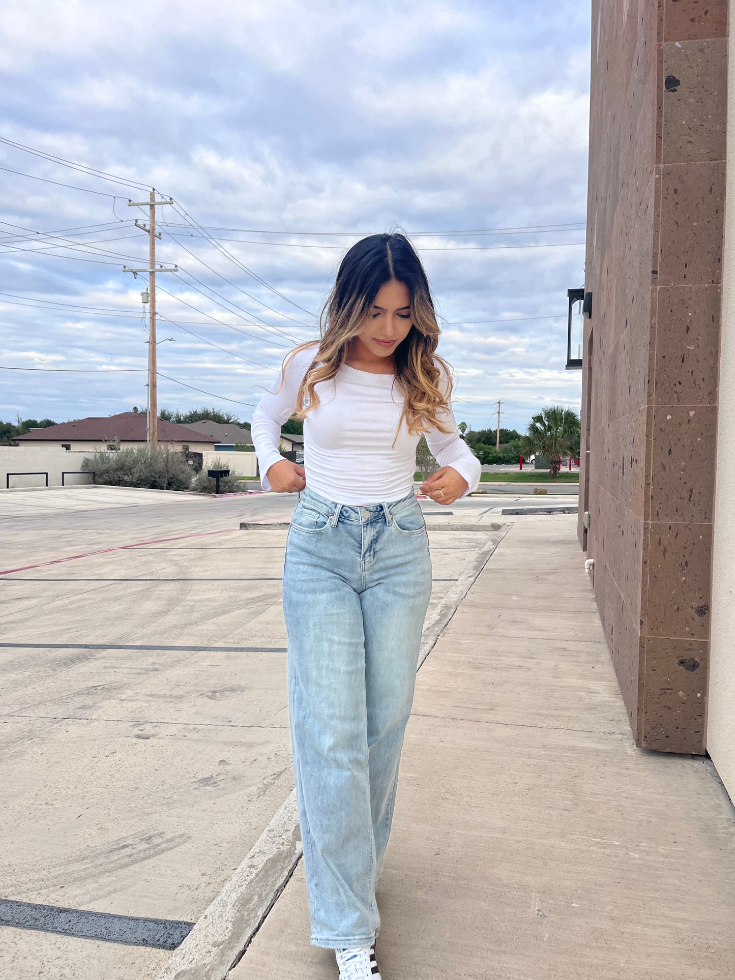 Aubrey Vintage Straight Leg Jeans