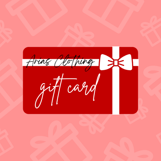 Arias Clothing E-Gift Card