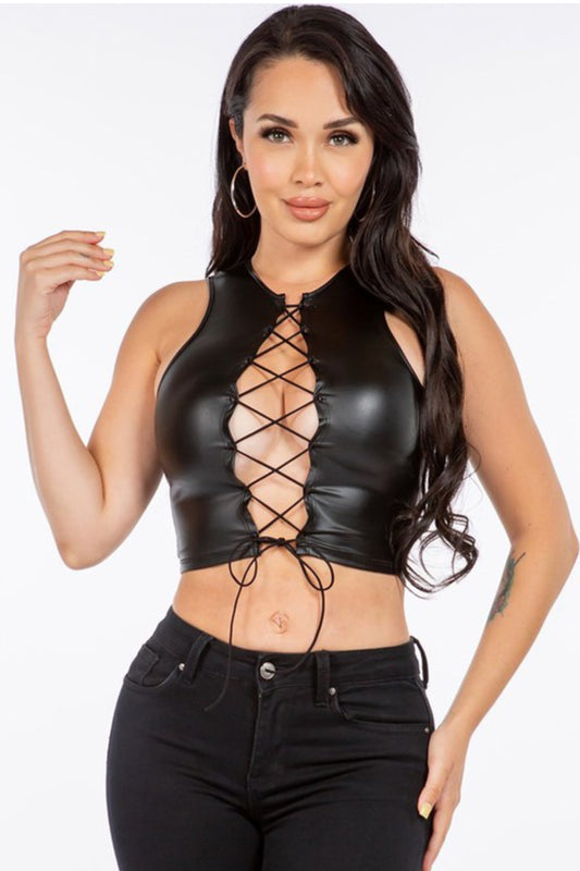 Kylie Tie Front Top