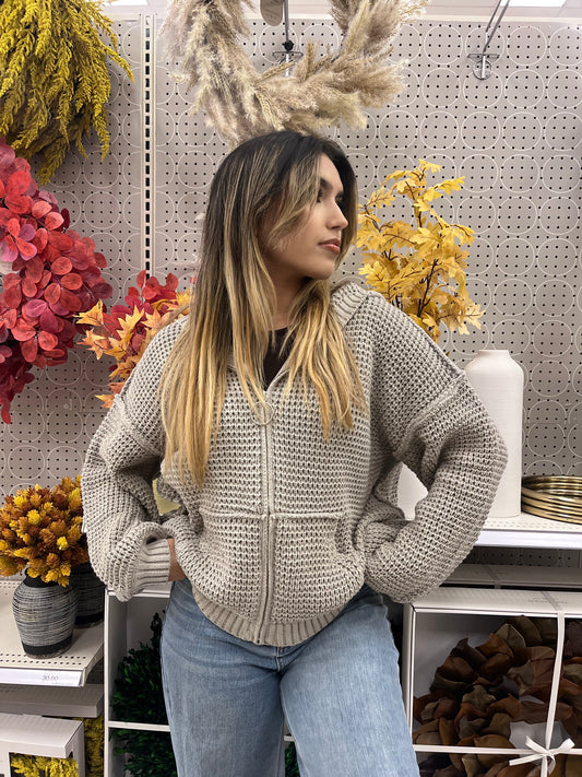 Amy Cable Knit Sweater