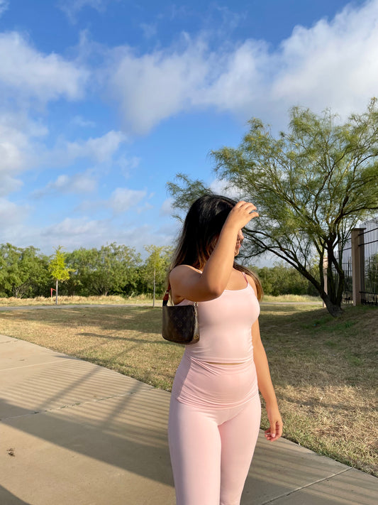 Sophia Cami Top - Pink