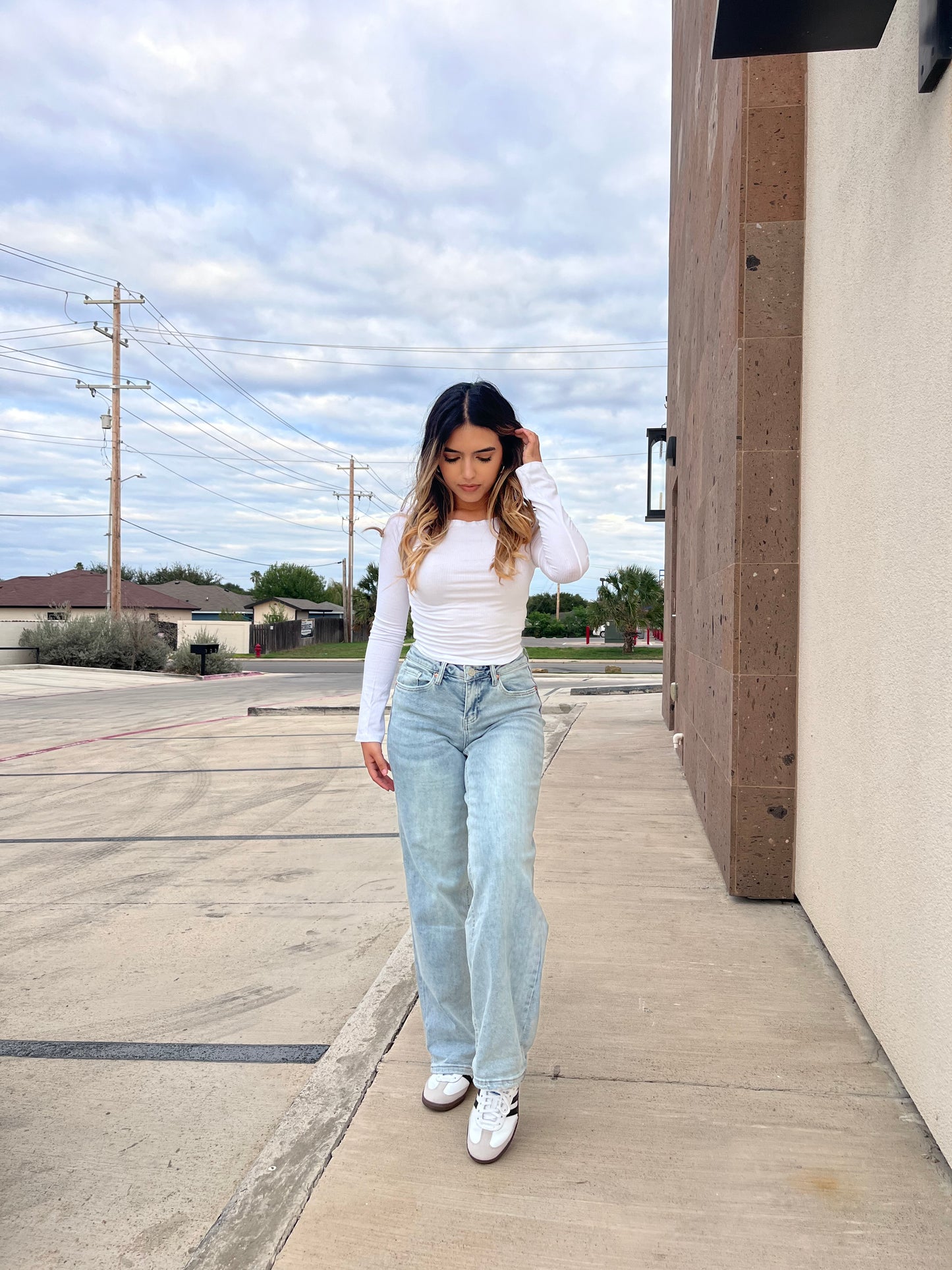 Aubrey Vintage Straight Leg Jeans