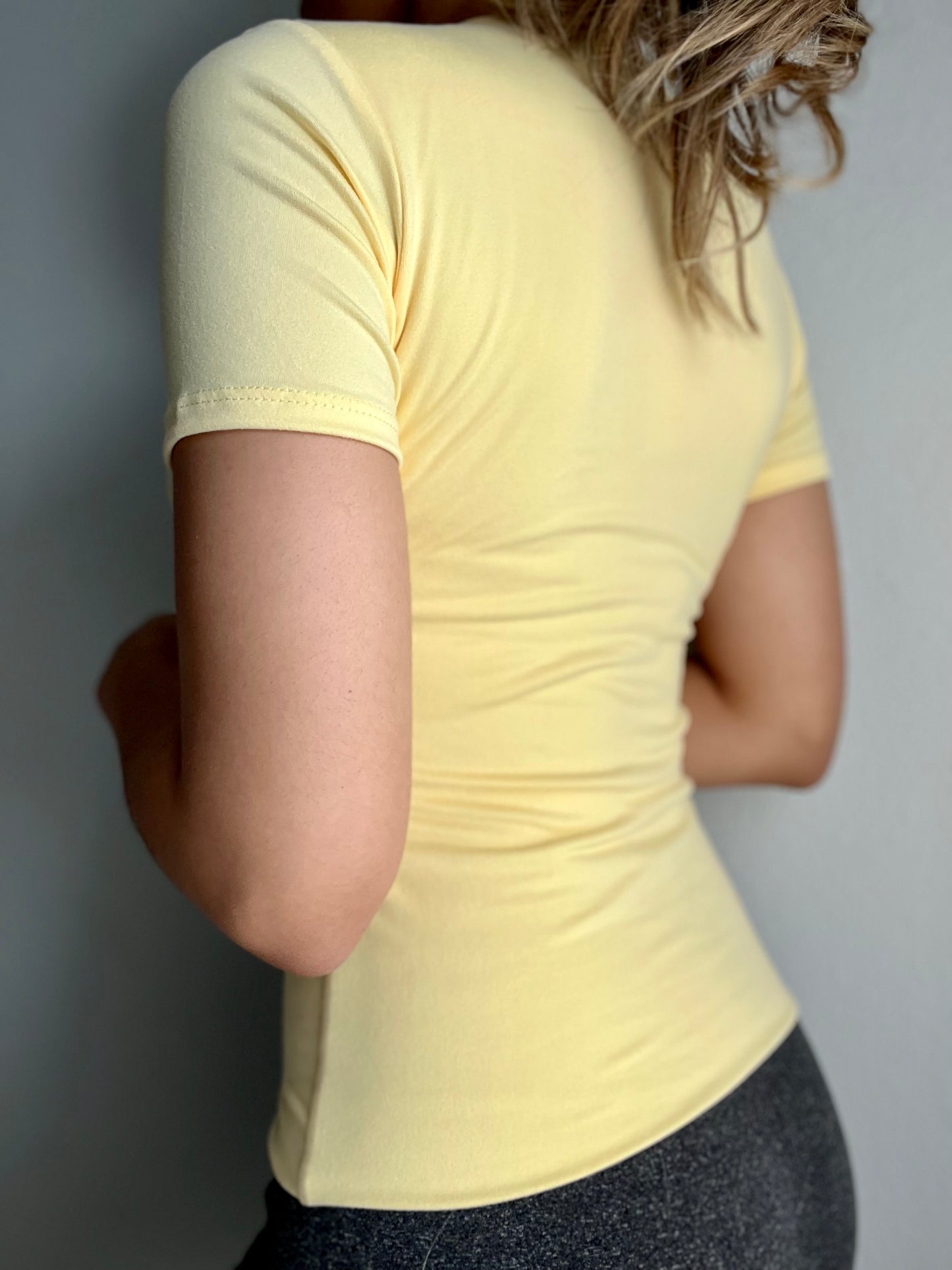 Sienna Double Layered Top- Yellow
