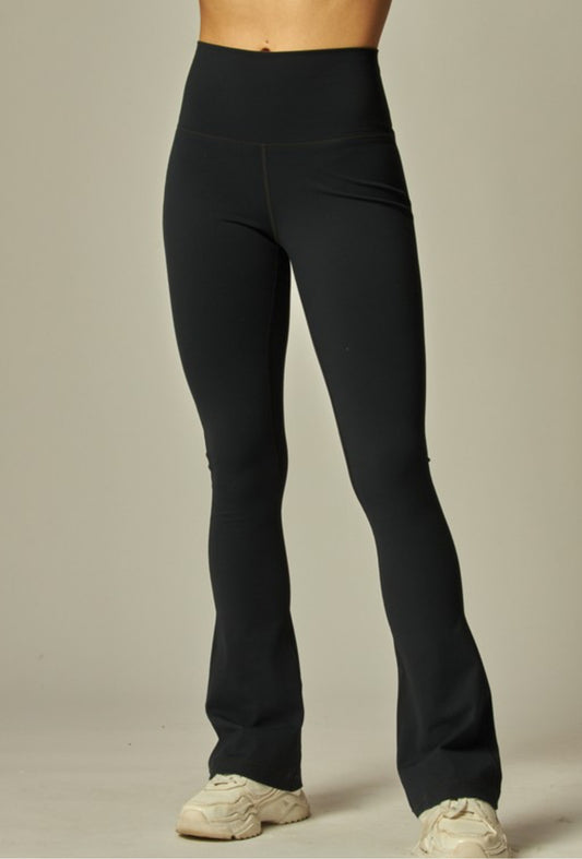 Nora Basic Black Leggings- Black