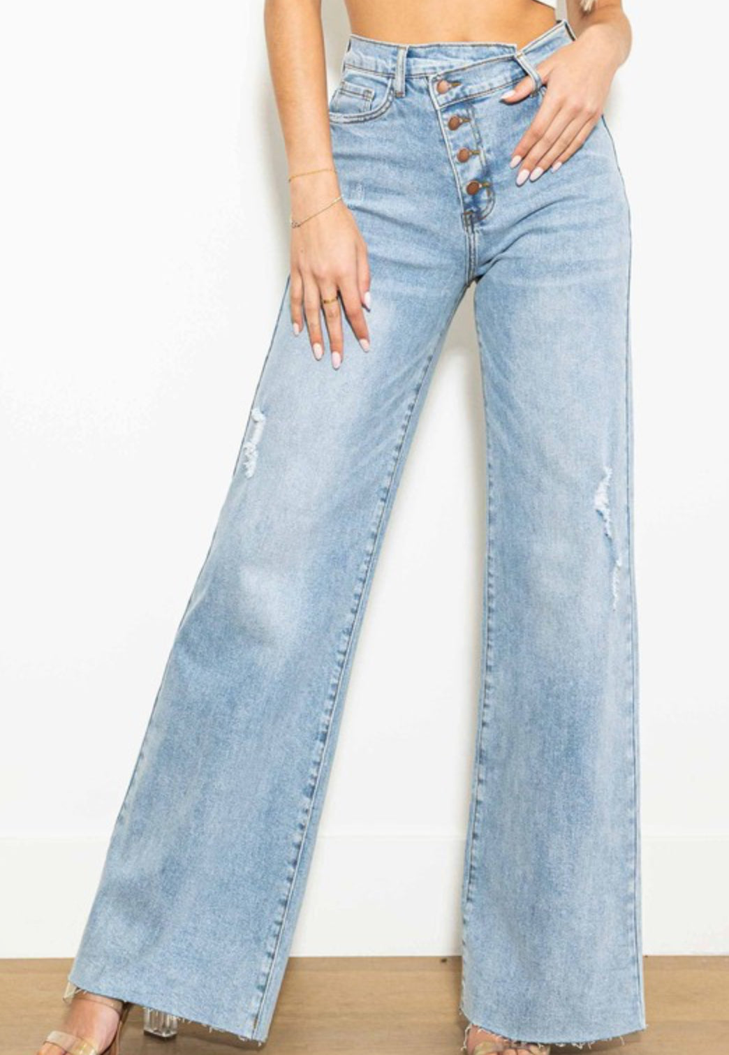 Jennifer Criss Cross Jeans