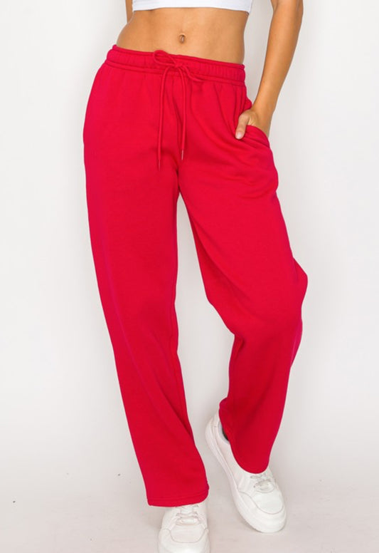 Cindy Sweatpants- Red