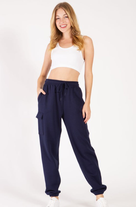 Julie Jogger Sweatpants - Navy