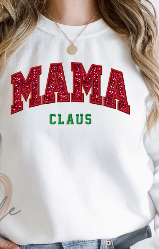 Mama Claus Embroidery