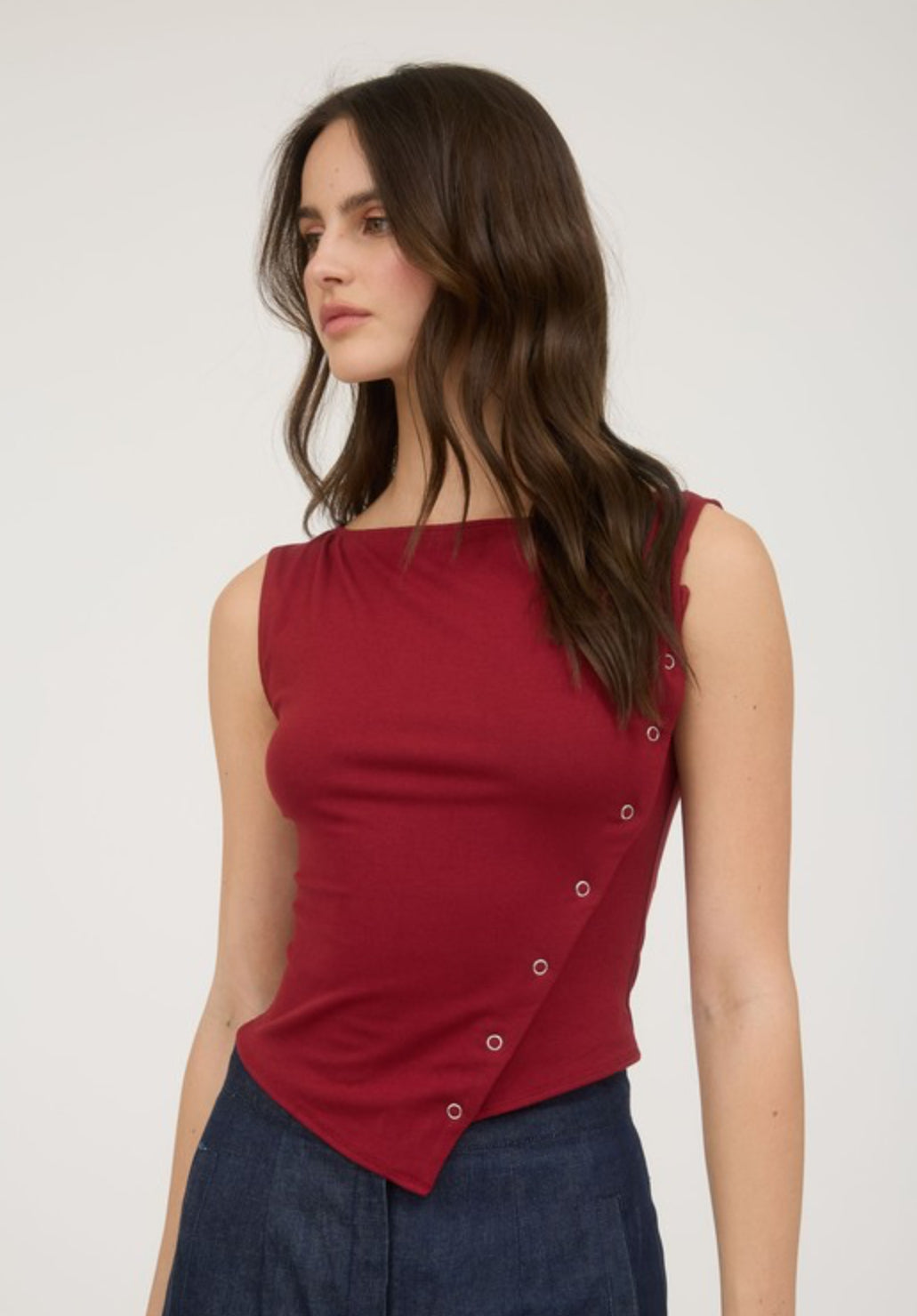 Monica Asymmetrical Top