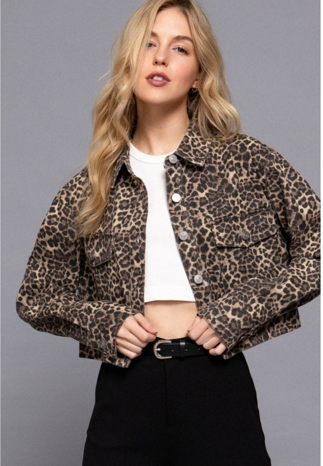 Willow Leopard Jacket