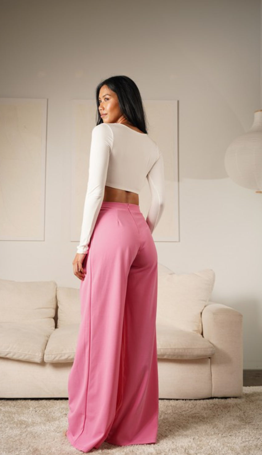 Andrea Trousers - Pink