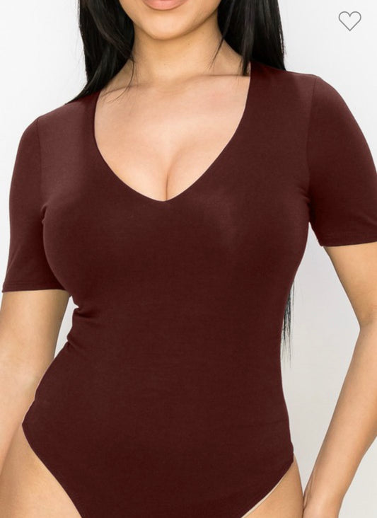 Emmy Bodysuit- Chocolate