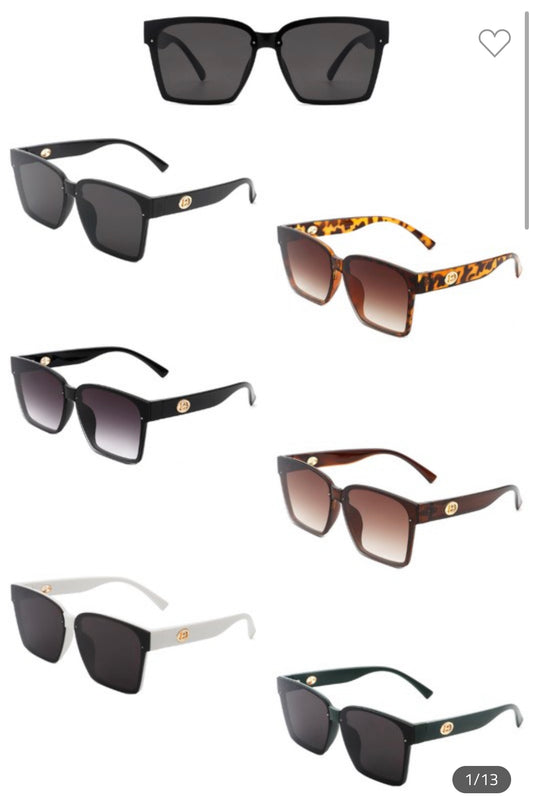 Beach Day Square Sunglasses