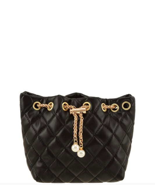 Lisbet Bucket Bag - Black